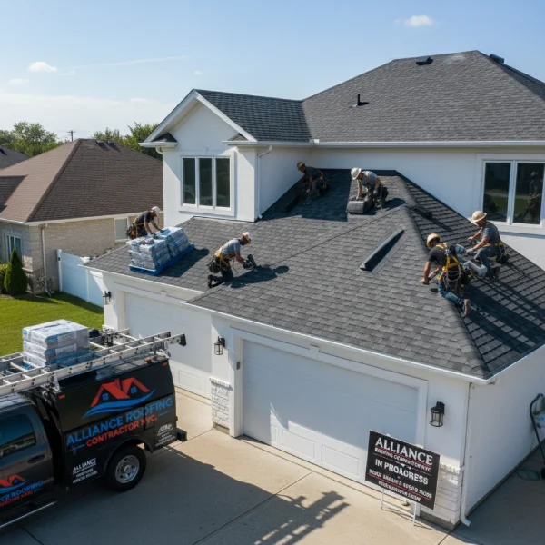 Roof Installations Service by Alliance roofing contractor NYC