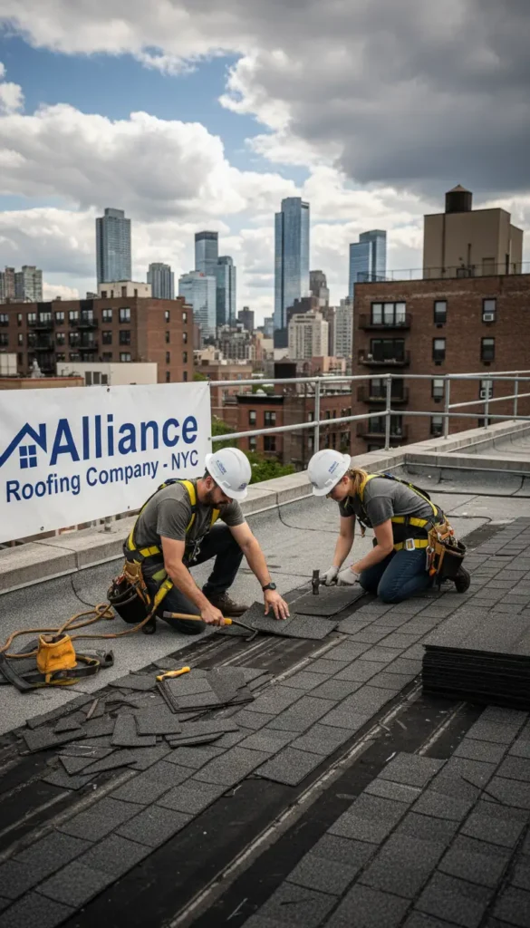 Roof Repair Services That Address Real Problems Alliance Roofing Contractor NYC